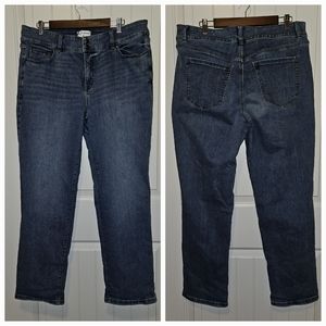 Lane Bryant Tighter Tummy High Rise Straight Size 18 Medium Wash